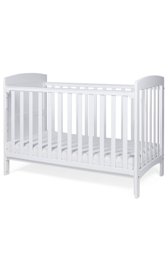 Pinnasänky Tinynord Leon, laskettava + juniorilaita, valkoinen