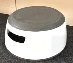 WC-koroke / turvakoroke, Luma, White / Grey