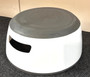 WC-koroke / turvakoroke, Luma, White / Grey