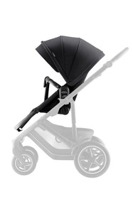 Britax SMILE 5Z -istuinosa kankaineen, Carbon Black