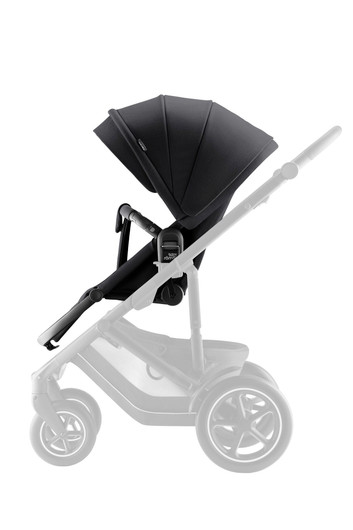 Britax SMILE 5Z -istuinosa kankaineen, Carbon Black