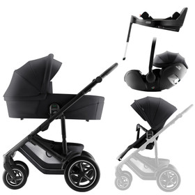 Britax Smile 5Z - Starttipaketti + Baby-Safe PRO, Style, Black/Brown