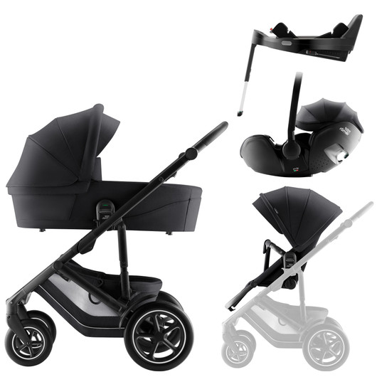 Britax Smile 5Z - Starttipaketti + Baby-Safe PRO, Style + weatherkit