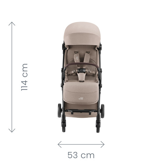 Britax Tira - kuomuratas, Carbon Black