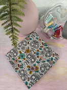 Pääkallot Puuvilla 2m pala