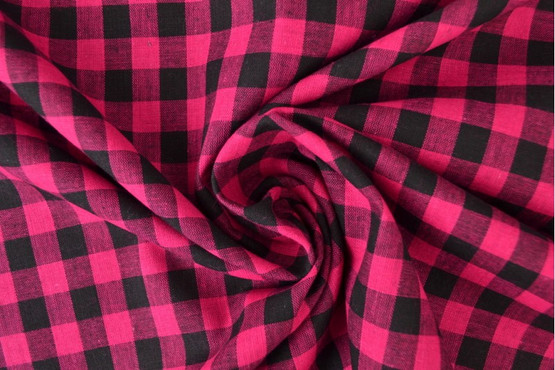 pinkki ruutu, Puuvilla