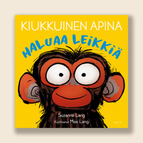 Kiukkuinen apina haluaa leikkiä