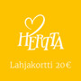 Lahjakortti 20 €
