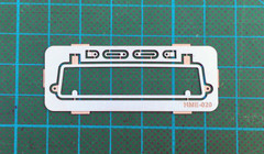 VW Pickup Safari style rear window frame