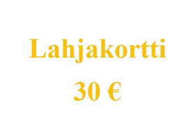 Lahjakortti 30 €