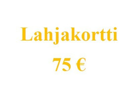 Lahjakortti 75 €