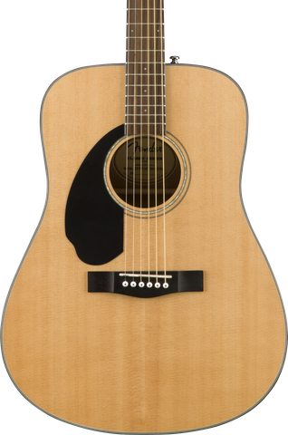 Fender CD-60S Natural LH vasenkätinen akustinen kitara (uusi)
