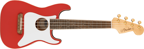 Fender Fullerton Stratocaster LTD Uke, Fiesta Red (uusi)