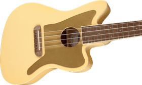 Fender Fullerton Jazzmaster LTD Uke, Vintage White (uusi)