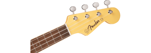 Fender Fullerton Jazzmaster LTD Uke, Vintage White (uusi)