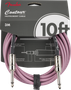 Fender Contour 10ft  Cable Burgundy Mist instrumenttijohto 3 m (uusi)