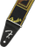Fender WeighLess Monogram Strap Black/Yellow/Brown kitarahihna (uusi)