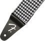 Fender Houndstooth Jacquard White kitarahihna (uusi)