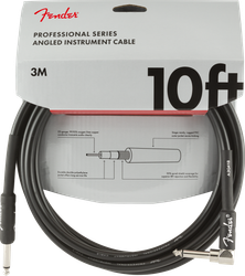Fender Professional 10ft Instrument Cable Black (new)