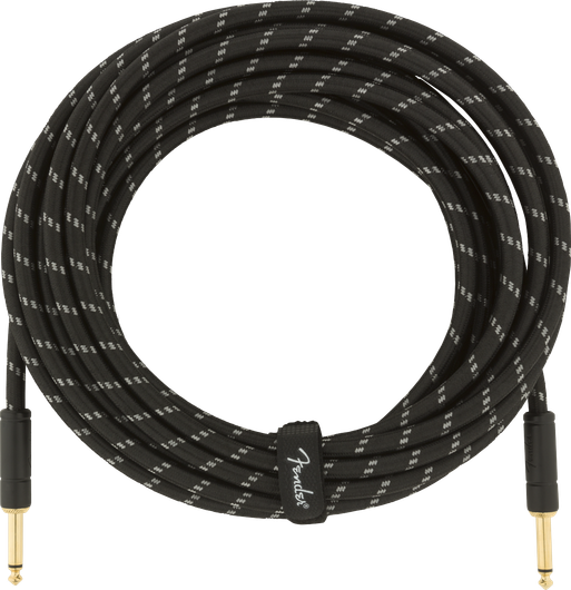 Fender Deluxe 25' Black Tweed Cable 7,5 m (new)