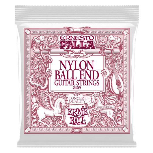 Ernie Ball 2409 akustisen kitaran nylonkielet 28-42 (uusi)
