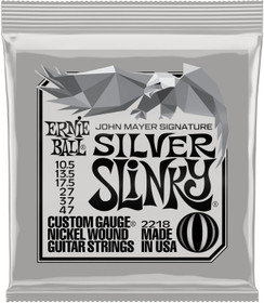 Ernie Ball 2218 John Mayer Silver Slinky kielisetti 10,5-47 (uusi)