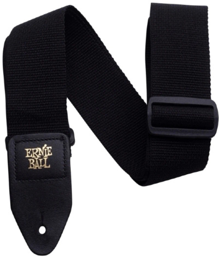 Ernie Ball musta kitarahihna EB-4037 (uusi)