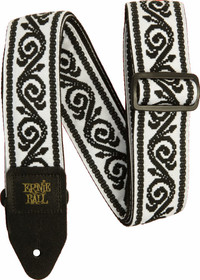 Ernie Ball EB-5342 Black Vine Jacquard kitarahihna (uusi)
