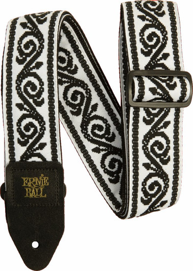 Ernie Ball EB-5342 Black Vine Jacquard kitarahihna (uusi)