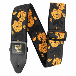 Ernie Ball 5358 Tangerine Rose Guitar Strap (new)