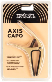 Ernie Ball EB-9606 Axis Capo Gold Satin (uusi)