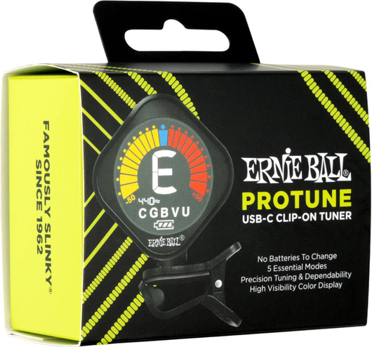 Ernie Ball 9627 Protune USB-C Tuner (new)