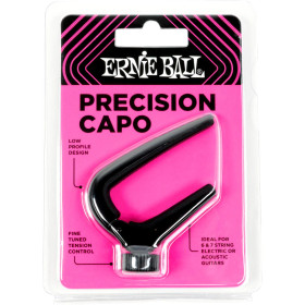 Ernie Ball 9631 Precision Black Capo musta (uusi)