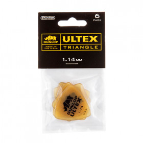 Dunlop Ultex Triangle 1,14 mm plektrasetti 6 kpl (uusi)