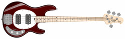Sterling by Music Man Ray4HH Candy Apple Red sähköbasso (uusi)