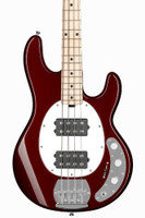Sterling by Music Man Ray4HH Candy Apple Red sähköbasso (uusi)