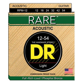 DR STRINGS RARE RPM-12 (12-54) AKUSTISEN KITARAN KIELISETTI 