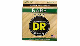DR Strings Rare RPL-10/12 (10-48) 12-kielisen Akustisen kitaran kielisetti
