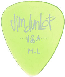 Dunlop Gels Mediumlight Green plektra (uusi)