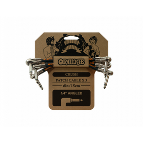 Orange Crush 15 cm Patch välijohto 3 kpl setti (uusi)