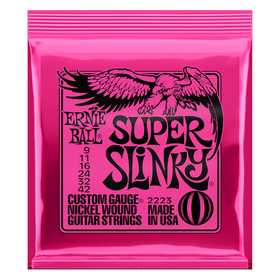 Ernie Ball EB-2223 Super Slinky 9-42 sähkökitaran kielet (uusi)