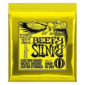 Ernie Ball EB2627 BEEFY SLINKY sähkökitaran kielet 11-54 (uusi)