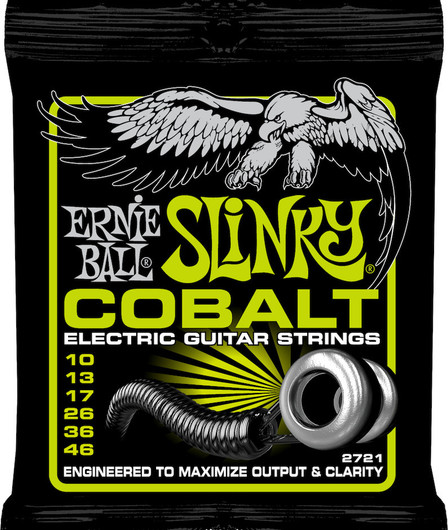 Ernie Ball EB-2721 Cobalt Regular Slinky 10-46 (uusi)