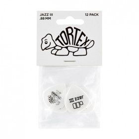 Dunlop Tortex Jazz III White 0,88 plektrasetti 12 kpl (uusi)