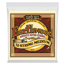 Ernie Ball EB-2012 Earthwood Bronze 12-string Medium 11-52 (uusi)