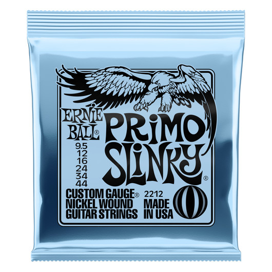 Ernie Ball 2212 Primo Slinky Nickel kitarankielet (uusi)