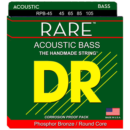 DR Strings Rare RPB-45 akustisen basson kielisetti 45-105