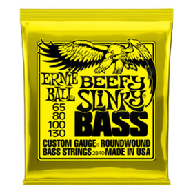 Ernie Ball 2840 Beefy Slinky Bass 65-130 basson kielet (uusi)