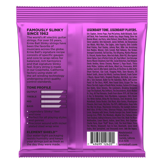 Ernie Ball EB-2620 7-kielisen kitaran kielet 11-58 (uusi)