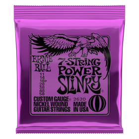 Ernie Ball EB-2620 7-kielisen kitaran kielet 11-58 (uusi)